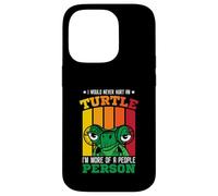 I would never hurt an turtle - I'm more of a people person Case for iPhone 14 Pro