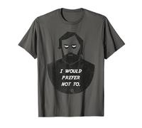 I would prefer not to Shirt - Vintage Philosophy Bartleby T-Shirt