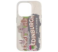 I would rather be in Edinburgh Scotland vintage souvenir Case for iPhone 14 Pro