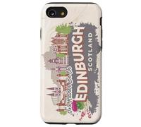 I would rather be in Edinburgh Scotland vintage souvenir Case for iPhone SE (2020) / 7/8
