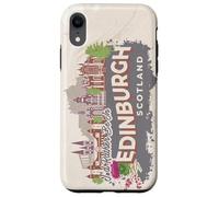 I would rather be in Edinburgh Scotland vintage souvenir Case for iPhone XR