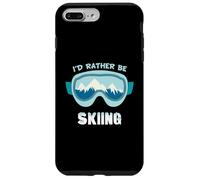I Would Rather be Skiing Goggle Snow Mountain Winter Sports Case for iPhone 7 Plus/8 Plus