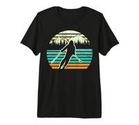 I Would Rather Be Skiing Snowy Adventure Skiing Snow Top Ski Premium T-Shirt