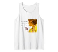 I Would Rather Die of Passion Than Boredom Book Quote Tank Top