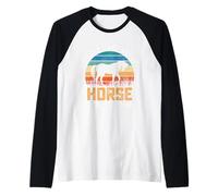 I Would Travel Only by Horse If I Had The Choice Raglan Baseball Tee