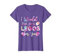 I Would Walk On Legos For You, mom life, Legos lover Tie Dye T-Shirt