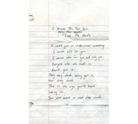 I Wrote This For You: Just the Words