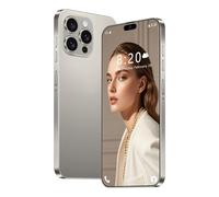 I16 Pro Max Unlocked Smartphone, 5G Android Cell Phone with 7.3inch Ultra HD Screen, 8000Mah Battery, 16GB 1TB, Multi-Language Support, Dimensity9000(10 cores),Grey-1TB