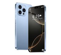 I16Pro Max Smartphone, 16GB 1TB, 7.3 inch Full Screen Cellphones, 4G/5G Global Version Telefone, Waterproof Gravity Sensing, Android 14.0, 8000Mah Long Battery Life,Blue-1TB