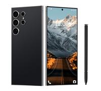 I24 Ultra Unlocked Phone 16+512GB,Built in Pen The Phone,Smartphone Battery 6800mAh 6.82" HD Screen,Android 14.0 with 128GB Memory Card Cell Phone,Face ID/5G/Fingerprint Lock/GPS (Black, 16+512)