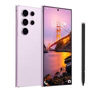 I24 Ultra Unlocked Phone,Built in Pen The Phone,Smartphone Battery 6800mAh 6.8" HD Screen,Android 14 16+512GB with 128GB Memory Card Cell Phone,5G/Face ID/Fingerprint Lock/GPS (Purple, 16+512GB)