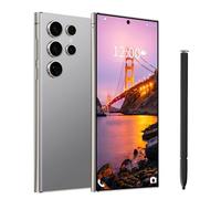I24 Ultra Unlocked Phone,Built in Pen The Phone,Smartphone Battery 6800mAh 6.8" HD Screen,Android 14 16+512GB with 128GB Memory Card Cell Phone,5G/Face ID/Fingerprint Lock/GPS (Grey, 16+512GB)