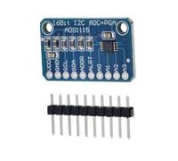 I2C IIC Analog to Digital Adapter 16 Bit 4 Channel I2C Module Development Board for Integrated Projects Microcontroller Development Board