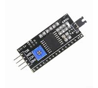 I2C Interface Adapter for 1602 LCD with Adjustable Contrast and Backlight Control for Various Lighting Conditions