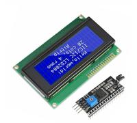 I2C LCD 2004 Display Module 20X4 Blue Screen With Adapter Potentiometer For Arduino MEGA2560 DIY Electronics Projects