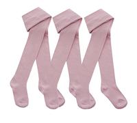 i2i Baby Girls Tights 1 or 3 Pairs Plain Warm Cotton Rich Newborn Kids 0-2 Years