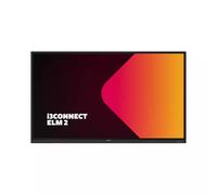 i3-Technologies I3CONNECT ELM2 interactive whiteboard 190.5 cm (75") 3840 x 2160 pixels Touchscreen Black HDMI