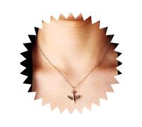 Iaceble Bohemia Airplane Necklace Choker Gold Aircraft Pendant Necklace Flight Attendant Necklace Chain Minimalist Jet Plane Necklace Jewelry For Women