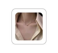 Iaceble Minimalist Ball Bead Pendant Necklace Gold Ball Floating Necklace Polished Ball Bead Necklace Tiny Round Bead Choker Necklace Thin Italian Chain Necklace Jewelry for Women
