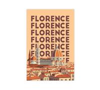 IADNG Florence Cathedral Canvas Poster Bedroom Decor Landscape Decor Gift 12x18inch(30x45cm)