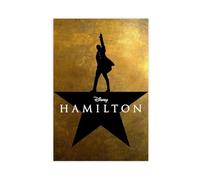 IADNG Hamilton The Musical Art Poster Canvas Poster Bedroom Decor Landscape Decor Gift 12x18inch(30x45cm)