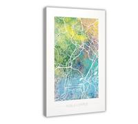 IADNG Kuala Lumpur City Poster, Malaysia Canvas Poster Wall Art Print Picture Paintings 16x24inch(40x60cm)