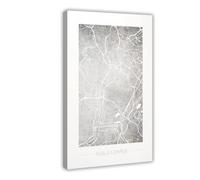 IADNG Kuala Lumpur City Street Poster, Malaysia Canvas Poster Bedroom Decor Landscape Decor Gift 12x18inch(30x45cm)
