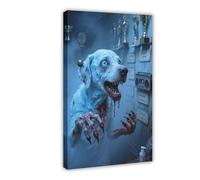 IADNG Mutant Kangal Dog Horror Poster (3) Canvas Poster Wall Art Print Picture Paintings 16x24inch(40x60cm)