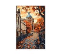 IADNG Radcliffe Camera in Oxford Canvas Poster Bedroom Decor Landscape Decor Gift 20x30inch(50x75cm)