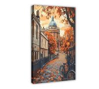 IADNG Radcliffe Camera in Oxford Canvas Poster Wall Art Print Picture Paintings 16x24inch(40x60cm)
