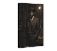 IADNG Retro Harlem Strategist Poster Canvas Poster Wall Art Print Picture Paintings 08x12inch(20x30cm)