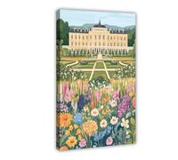 IADNG Schönbrunn Palace Gardens Art Print Canvas Poster Wall Art Print Picture Paintings 20x30inch(50x75cm)