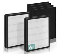 IAF-H-100A [Filter A] Compatible with IDYLIS Replacement Filters A and Air Purifier Models IAP-10-100 IAP-10-150 AC-2119 IAPC-40-140 Filtrete FAP-C01-A, 2x HEPA & 4x Carbon Filters