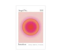IAGHRT Angel Number 111 Intuition Fashion Art Poster Canvas Poster Bedroom Decor Landscape Office Room Decor Gift 16x24inch(40x60cm)