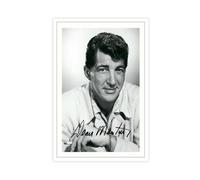 IAGHRT Dean Martin Autograph Poster Canvas Poster Bedroom Decor Landscape Office Room Decor Gift 12x18inch(30x45cm)
