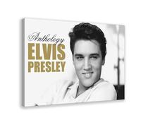 IAGHRT Elvis Presley Canvas Poster Bedroom Decor Landscape Office Room Decor Gift 16x24inch(40x60cm)
