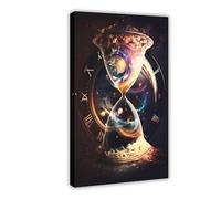 IAGHRT Fantasy Universe of Time Poster Canvas Poster Bedroom Decor Landscape Office Room Decor Gift 08x12inch(20x30cm)
