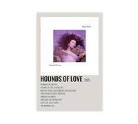 IAGHRT Kate Bush Hounds of Love Album Cover Poster Canvas Poster Bedroom Decor Landscape Office Room Decor Gift 16x24inch(40x60cm)