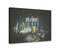 IAGHRT Little Nightmares II Game Poster (1) Canvas Poster Bedroom Decor Landscape Office Room Decor Gift 20x30inch(50x75cm)