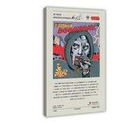 IAGHRT MF DOOM Operation Doomsday Album Cover Poster Canvas Poster Bedroom Decor Landscape Office Room Decor Gift 24x36inch(60x90cm)