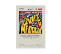 IAGHRT MF DOOM Super What Album Cover Poster Canvas Poster Bedroom Decor Landscape Office Room Decor Gift 16x24inch(40x60cm)