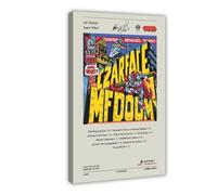 IAGHRT MF DOOM Super What Album Cover Poster Canvas Poster Bedroom Decor Landscape Office Room Decor Gift 12x18inch(30x45cm)
