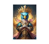 IAGHRT Phoenix King Portrait Animal Art Poster Canvas Poster Bedroom Decor Landscape Office Room Decor Gift 16x24inch(40x60cm)