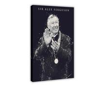 IAGHRT Sir Alex Ferguson Poster Canvas Poster Bedroom Decor Landscape Office Room Decor Gift 16x24inch(40x60cm)