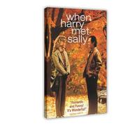 IAGHRT When Harry Met Sally Movie Poster 1 Canvas Poster Bedroom Decor Landscape Office Room Decor Gift 16x24inch(40x60cm)