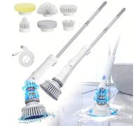 Iagreea Electric Spin Scrubber, Upgraded, Lightweight, All White Version