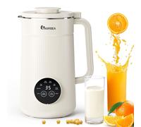 IAGREEA Soy Milk/ Nut Milk Maker - 1 L, Homemade Plant-Based Milk, for Oat, Soybean and Almond and More, 12 h Delay Setting, Self Cleaning, White
