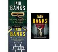 Iain Banks Collection 3 Books Set Pack RRP: £28.20 (Walking on Glass, Steep Approach to Garbadale, The Wasp Factory)
