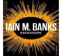 Iain M. Banks Excession Paperback Book in White Iain M. Banks White