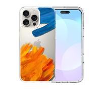 IAIYOXI Clear Case for iPhone 16 Pro, [Crystal Clear Military-Grade Drop Protection], Non-Yellowing, Slim Lightweight Transparent TPU Bumper Phone Case Cover Design - Oil Ink